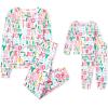 The Children’s Place unisex-baby Family Matching, Christmas and Holiday Pajama Sets, Cotton(Merry Joy Pink)