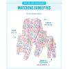 The Children’s Place unisex-baby Family Matching, Christmas and Holiday Pajama Sets, Cotton(Merry Joy Pink)