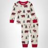 The Children’s Place unisex-baby Family Matching, Christmas and Holiday Pajama Sets, Cotton(Moose Bear)