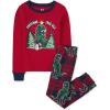 The Children’s Place unisex-baby Family Matching, Christmas and Holiday Pajama Sets, Cotton(Tree-rex)