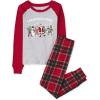 The Children’s Place unisex-baby Family Matching, Christmas and Holiday Pajama Sets, Cotton(Xmas Crew)