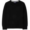 The Children’s Place Boys Long Sleeve V-Neck Pullover Sweater(Black)