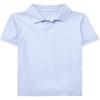 The Children’s Place Boys’ Multipack Short Sleeve Soft Jersey Knit Polos(Light Blue)