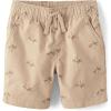 The Children’s Place Boys Pull on Jogger Shorts(Barely Brown)