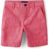 The Children’s Place Boys Textured Chino Shorts(Sunburn)