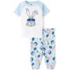 The Children’s Place Easter Family Matching Snug Fit Cotton Pajamas(Cool Bunny)