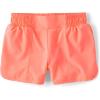 The Children’s Place Girls Active Quick Dry Lined Shorts(Coral Rocket)