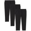 The Children’s Place Girls Essential Capri Leggings(Black 3-pack)