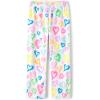 The Children’s Place Girls’ Fleece Pajama Pants(Airbrush Hearts)