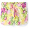 The Children’s Place Girls’ Knit Dolphin Shorts(Yellow Floral)