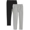 The Children’s Place Girls Leggings(Black/ Smoke Gray 2-pack)