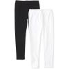 The Children’s Place Girls Leggings(Black/White 2-pack)