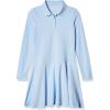 The Children’s Place Girls’ Long Sleeve Polo Dress(Daybreak)