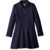 The Children’s Place Girls Pique Polo Dress(Dark Blue)