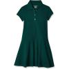 The Children’s Place Girls Pique Polo Dress(Forest)