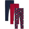 The Children’s Place Girls Printed Leggings 2-Pack(Navy/Red Dot/Apples 3-pack)