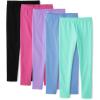 The Children’s Place Girls Printed Leggings 2-Pack(Purple/Blue/Mint/Pink/Black 5-pack)