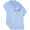 The Children’s Place Girls’ Short Sleeve Pique Polo, 5 Pack(Daybreak)