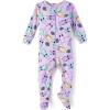 The Children’s Place Unisex Baby Easter Family Matching Snug Fit Cotton Pajamas(Easter Egg Hunt Purple)