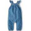 The Children’s Place baby-girls And Newborn Everyday Summer Rompers(Denim Blue)