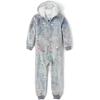 The Children’s Place boys Long Sleeve Fleece Hooded Zip Front One Piece Pajamas(Gamer Controller Sherpa)
