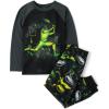 The Children’s Place boys Long Sleeve Top and Pants 2 Piece Pajama Set(Football Player)