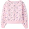 The Children’s Place girls Active Long Sleeve Fleece Pullover Sweatshirt(Rose Mist)
