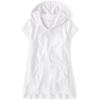 The Children’s Place girls Hooded Swim Coverups(White Terry)