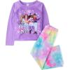 The Children’s Place girls Long Sleeve Top and Pants,2 Piece Pajama Set(Snow Girls)