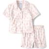 The Children’s Place girls Short Sleeve Top and Shorts 2 Piece Pajama Set(Hearts)