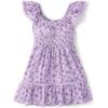 The Children’s Place,Short Sleeve Fashion Dress(Lavender Tea)
