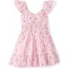 The Children’s Place,Short Sleeve Fashion Dress(Rose Mist)