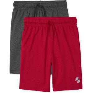 The Children’s Place Boys Performance Basketball Shorts(Cupids Arrow 2-pack)
