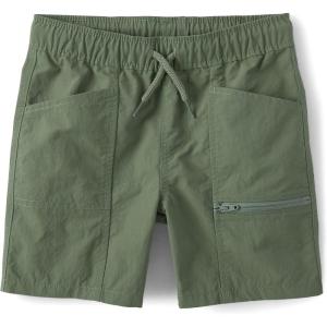 The Children’s Place Boys Quick Dry Pull on Cargo Shorts 5.5″(Greenwich)
