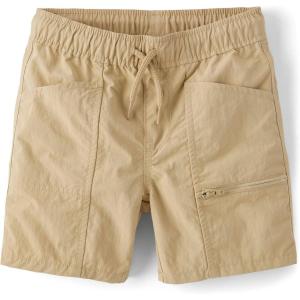The Children’s Place Boys Quick Dry Pull on Cargo Shorts 5.5″(Java Hill)