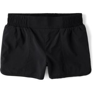 The Children’s Place Girls Active Quick Dry Lined Shorts(Black)