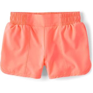 The Children’s Place Girls Active Quick Dry Lined Shorts(Coral Rocket)