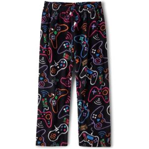 The Children’s Place Girls’ Fleece Pajama Pants(Gamer Fuschia)