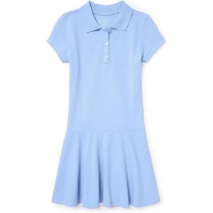 The Children’s Place Girls Pique Polo Dress(Blue)