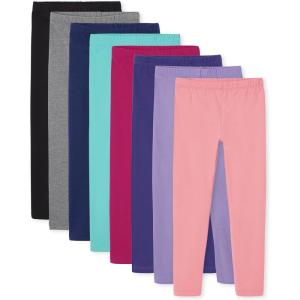 The Children’s Place Girls Printed Leggings 2-Pack(Multicolor 8 Pack)