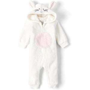 The Children’s Place unisex-baby Bunny Coverall