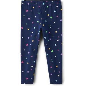 The Children’s Place,Girls,Assorted Everyday Capri Leggings(Hearts Light Single)