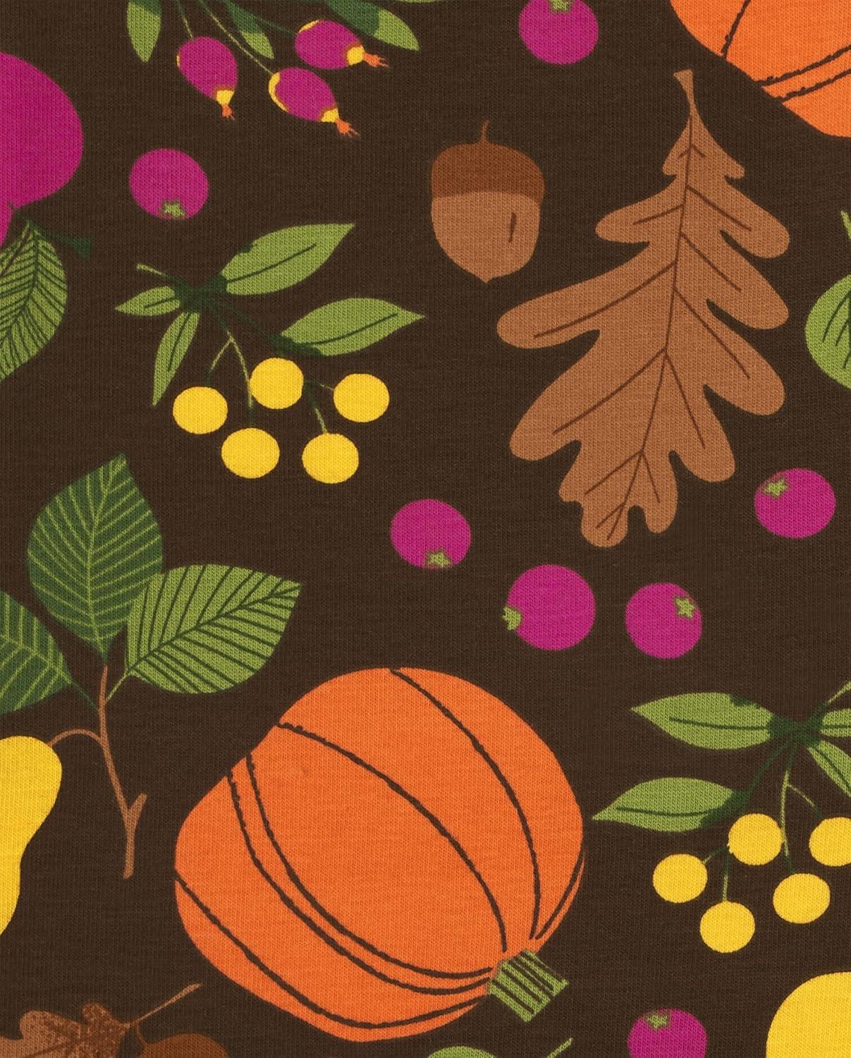 imageThe Childrens Place Big Girls Fashion Leggings Heather Grey 47827 Pack of 2 Large1012Harvest Fair IsleBrown Fall Pumpkin 3pack