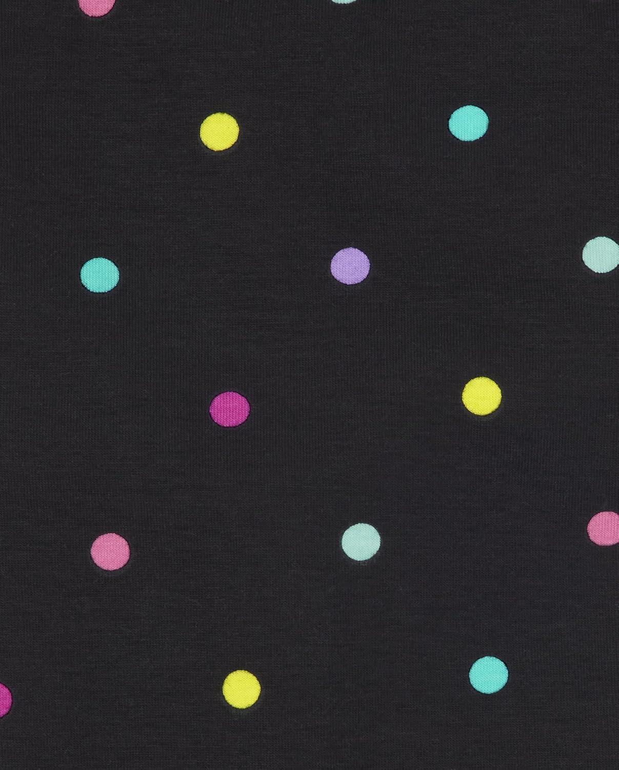 imageThe Childrens Place Big Girls Fashion Leggings Heather Grey 47827 Pack of 2 Large1012Lilac Multi Colored DotsFall Fuchsa Splatter Doodle 4pack