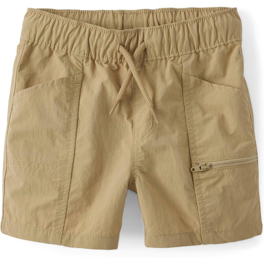 imageThe Childrens Place BabyBoys and Toddler Quick Dry Pull on Cargo Shorts 3Java Hill
