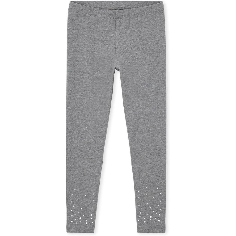 imageThe Childrens Place Big Girls Fashion Leggings Heather Grey 47827 Pack of 2 Large1012HT Hound