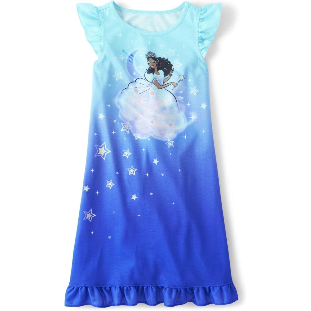 imageThe Childrens Place girls Short Sleeve NightgownPrincess