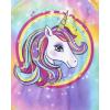 The Children’s Place girls Short Sleeve Top and Pants,2 Piece Pajama Set(Rainbow/Unicorn 2-pack)