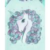 The Children’s Place girls Short Sleeve Top and Pants,2 Piece Pajama Set(Unicorn Graphic)