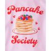 The Children’s Place girls Sleeve Top and Shorts,2 Piece Pajama Set(Pancake Society)